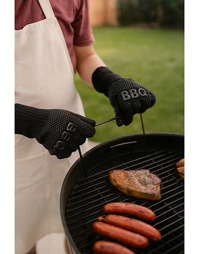 Seamless Outdoors Heat Resistant Bbq gloves