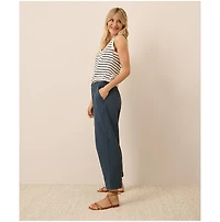 Pact Organic Cotton Coastal Double Gauze Rolled Cuff Pant