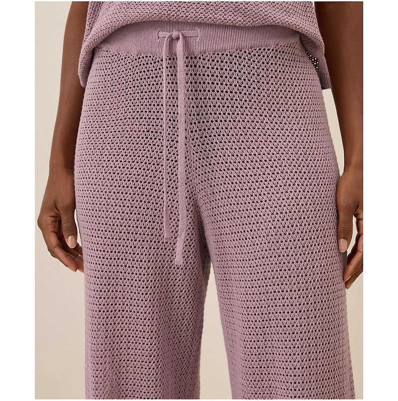 Pact Women's Beachside Crochet Knit Pant