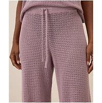 Pact Women's Beachside Crochet Knit Pant