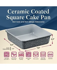 Bakken- Swiss Square Cake Pan