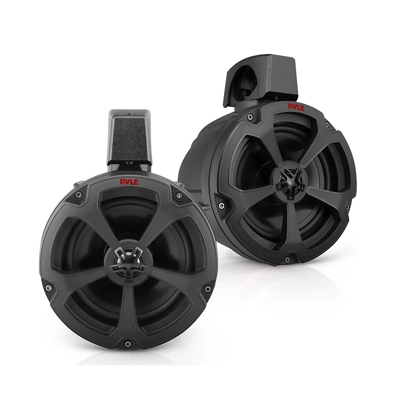 Pyle 6.5'' Water-Resistant Marine / Off-Road Speakers, Utv PowerSport System (1200W) Pair