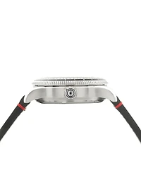 Avi-8 Men's Flyboy Black Leather Strap Watch