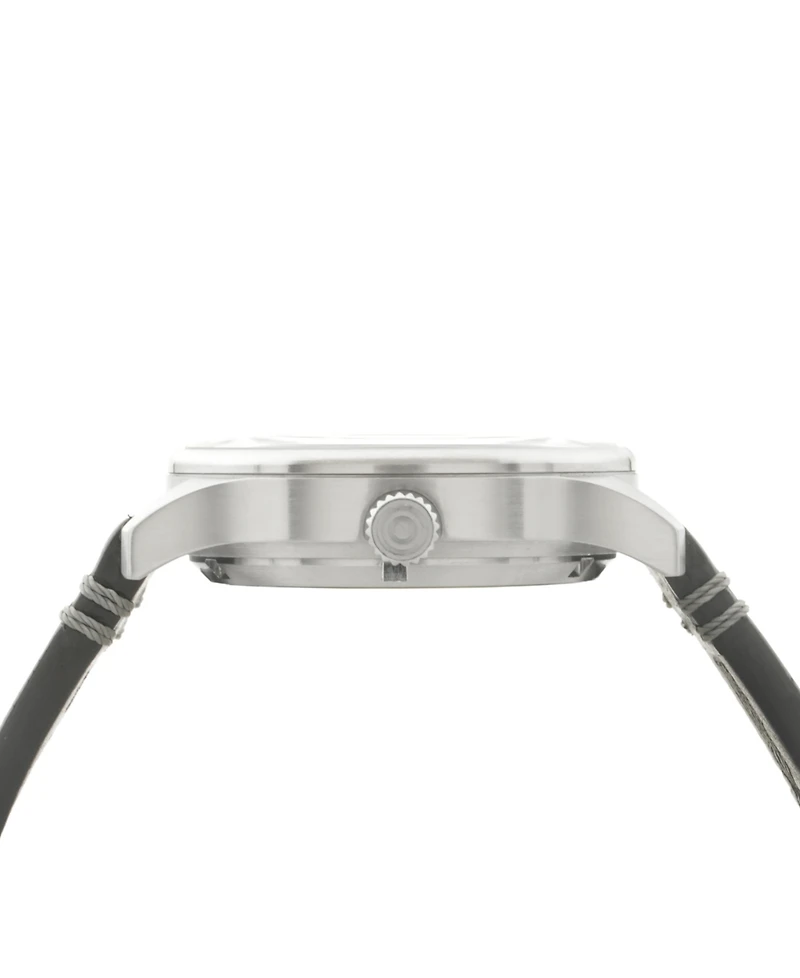 Avi-8 Men's Hawker Hurricane Black Leather Strap Watch, 43mm