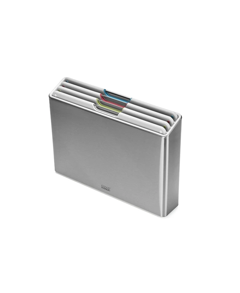 Joseph Joseph Folio Steel 4-Pc. Cutting Board Set