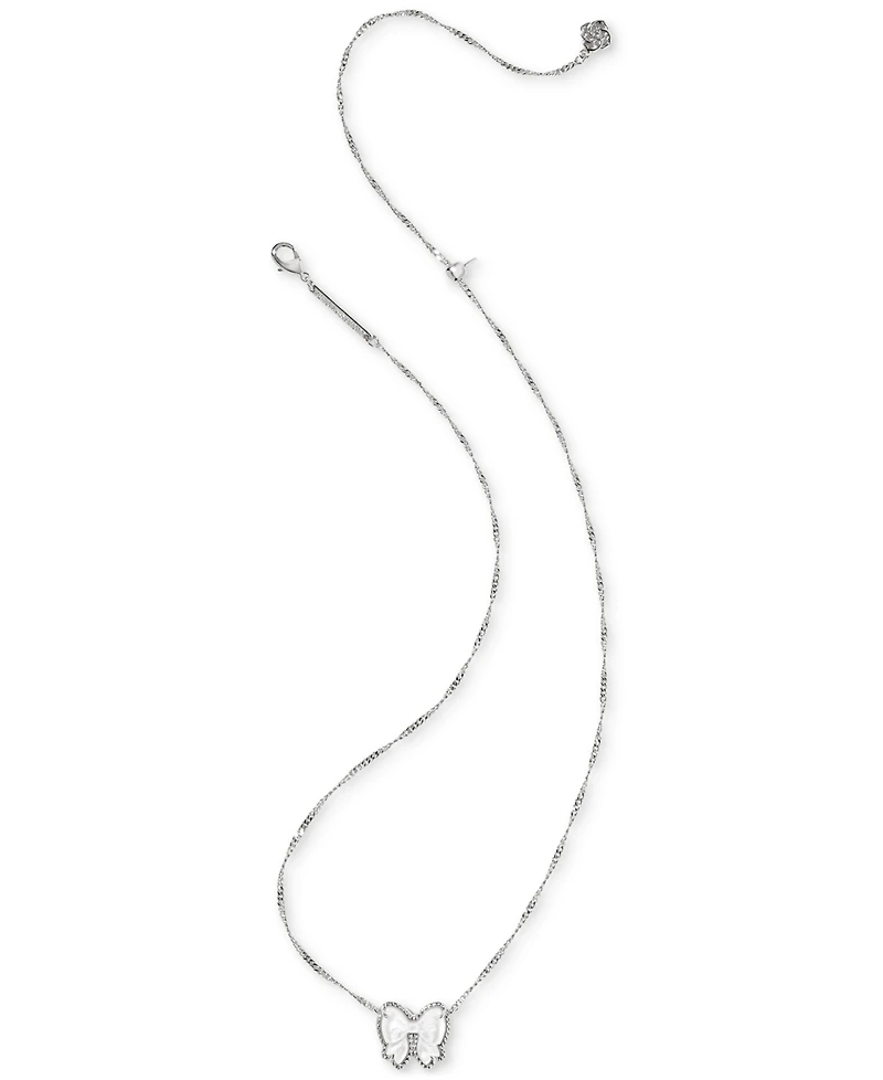 Kendra Scott Haley Bow Short Pendant Necklace, 16" + 3" extender