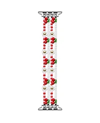Posh Tech Cherry Beaded Band for Apple Watch