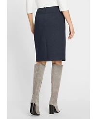 Olsen Denim Look Skirt