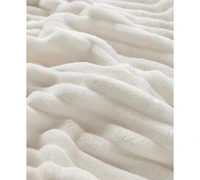 Arch Studio Ribbed Plush Blanket, King, Macy's Exclusive