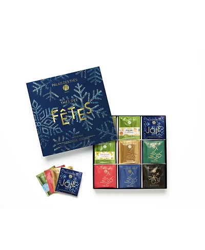 Palais des Thes Holiday Limited Edition Gift Set of Tea Bags, 54 Pieces