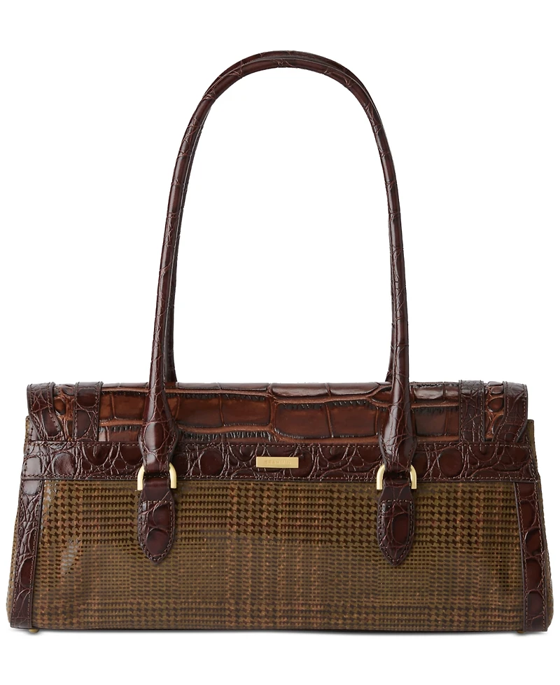 Brahmin Dayan Leather Satchel Bag