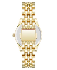 Anne Klein Women's Quartz Gold-Tone Alloy Bracelet Watch, 30mm