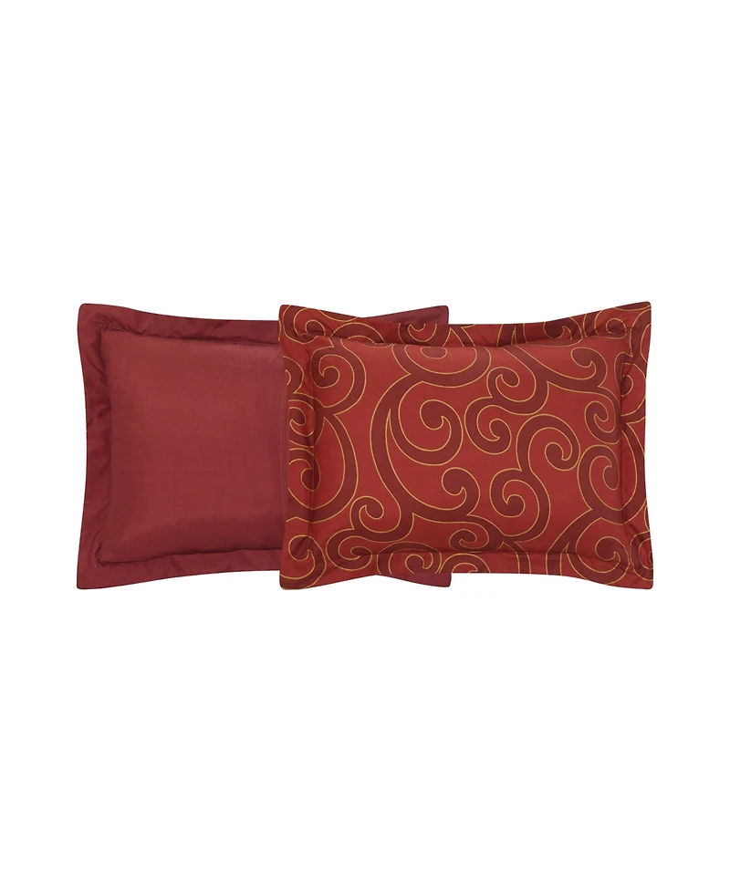 Sunham Scroll Metallic 8-Pc. Comforter Sets