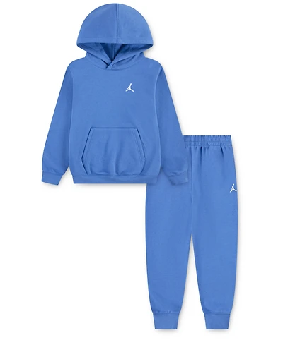 Jordan Toddler and Little Boys 2-Piece Brooklyn Fleece Pullover Hoodie Pants Set
