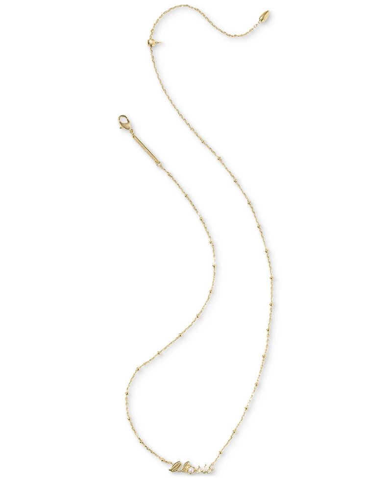 Kendra Scott Cultured Freshwater Pearl Lil Sis 19" Pendant Necklace