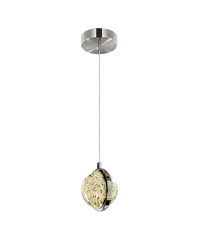 Cwi Lighting 8" Metal Salvador Led Integrated Pendant