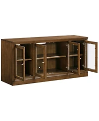Furniture 65" Wooden Amren 4 Doors Console Table