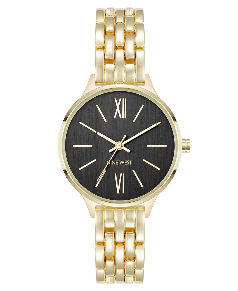 Anne Klein Women's Quartz Essential Gold-Tone Metal Alloy Watch