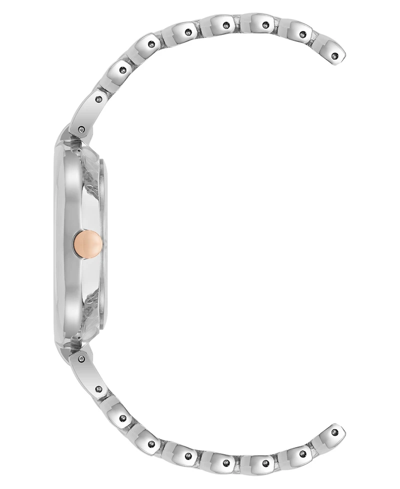 Anne Klein Women's Quartz Contemporary Silver-Tone Metal Alloy Watch