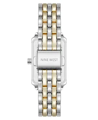 Anne Klein Women's Quartz Casual Silver-Tone and Gold-Tone Metal Alloy Watch, 23mm