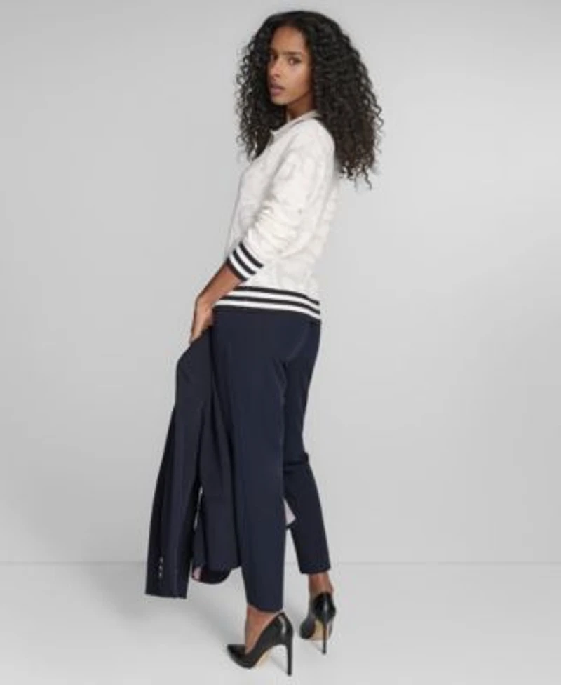 Tommy Hilfiger Womens Sloane Slim Leg Ankle Pants Sloane Slim Leg Ankle Pants
