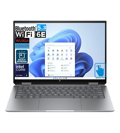 Hp Envy x360 2-in-1 Laptop 14.0" Wuxga Display (Intel Ultra 5-125U 12-Core, 16GB LPDDR5, 1TB PCIe Ssd, Backlit Kyb, TB4,Win 11 Home)