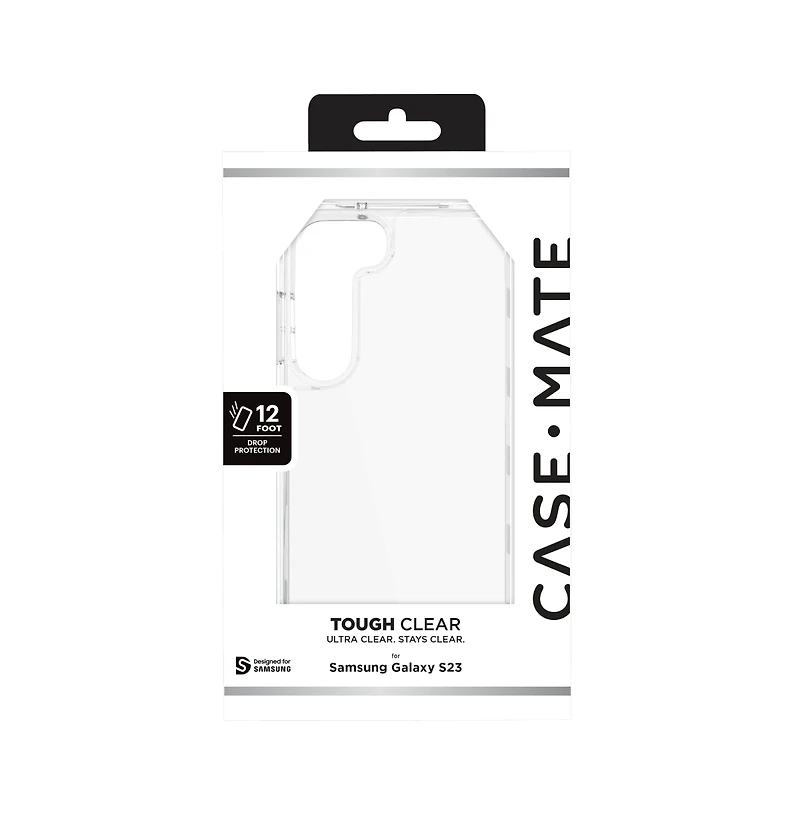 Case-Mate Tough Case for Samsung Galaxy S23-Clear