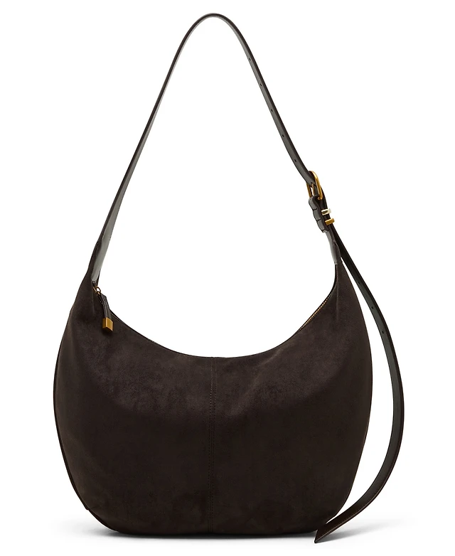 Hobo Bag Macys Suede Handbags Steve Madden Olga Drapey Small Hobo - Main Image