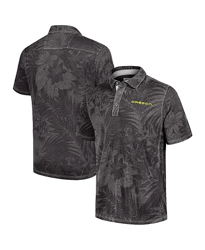 Tommy Bahama Men's Black Oregon Ducks Sport Santiago Paradise Polo Shirt