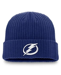 Fanatics Men's Blue Tampa Bay Lightning Component Cuffed Knit Hat