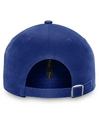 Fanatics Men's Royal Edmonton Oilers Core Primary Logo Adjustable Hat