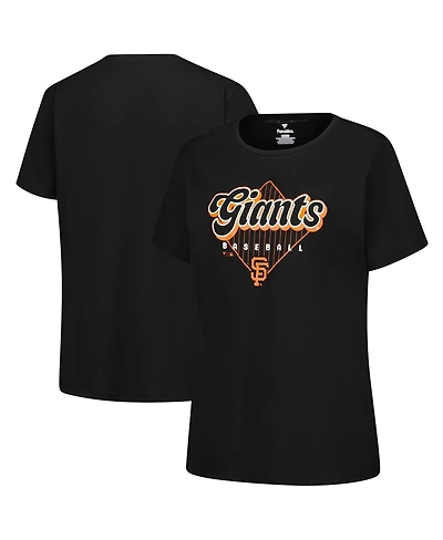 Fanatics Women's Black San Francisco Giants Wordmark T-Shirt
