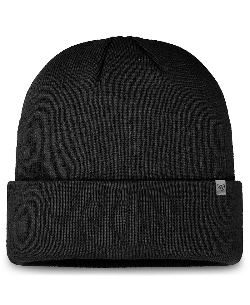 Top of the World Men's Black Purdue Boilermakers Logo Cuffed Knit Hat
