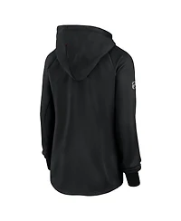 Fanatics Women's Black Carolina Hurricanes Authentic Pro Rink Fleece Full-Zip Jacket