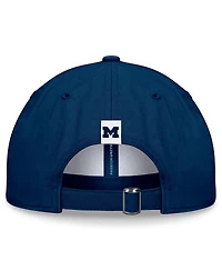 Top of the World Men's White/Navy Michigan Wolverines Heritage Weston Adjustable Hat