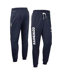 Nike Men's Navy Dallas Cowboys Sideline Ground Game Performance Taper Pants