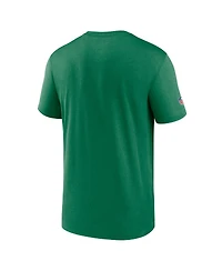 Nike Men's Kelly Green Philadelphia Eagles Sideline Alt Pack Small Logo Legend Performance T-Shirt