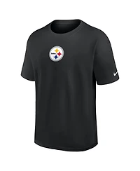 Nike Men's Black Pittsburgh Steelers Dominate the Game Essential Max90 T-Shirt