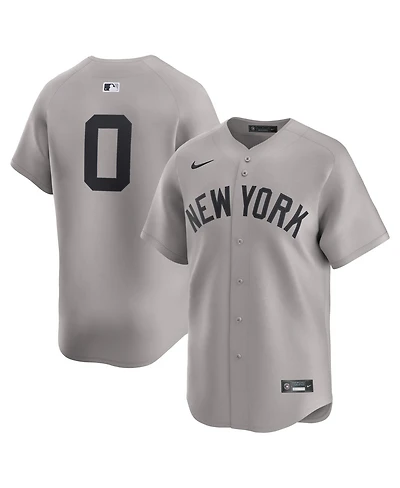 Nike Men's Marcus Stroman Gray New York Yankees Road Limited Player Jersey