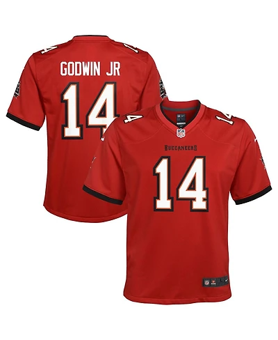 Nike Big Boys and Girls Chris Godwin Jr. Red Tampa Bay Buccaneers Game Jersey