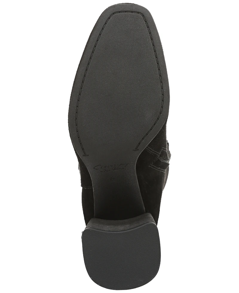 Circus Ny by Sam Edelman Women's Billie Knee-High Block-Heel Dress Boots