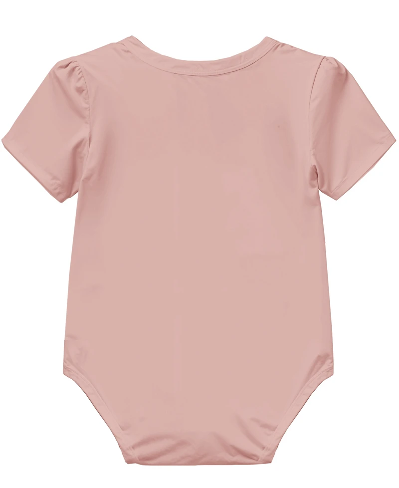 Disney Baby Girls 3-Pack Minnie Mouse Short Sleeve Bodysuit