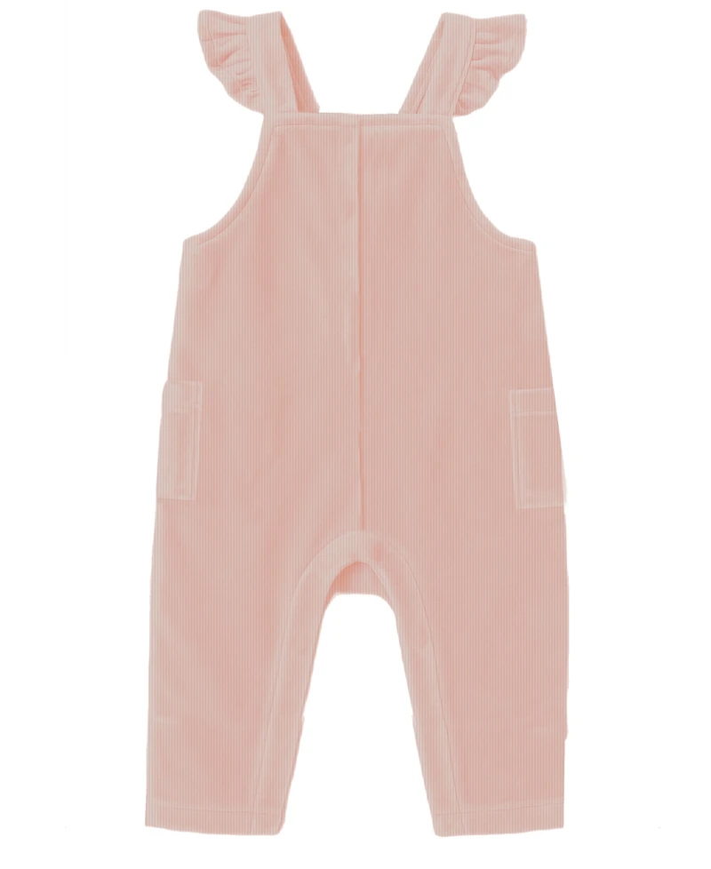 Disney Baby Girls 2-Piece Minnie Mouse Top and Corduroy Overall Set