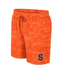 Colosseum Men's Orange Syracuse Ozark Swim Shorts