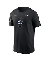 Nike Men's Black Penn State Nittany Lions 2025 Military Appreciation Performance T-Shirt