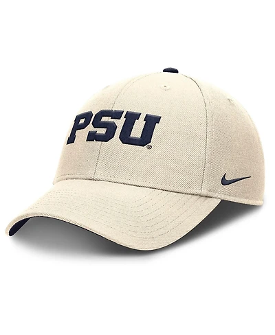 Nike Men's Natural Penn State Nittany Lions Rise Primetime Performance Trucker Adjustable Hat