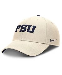 Nike Men's Natural Penn State Nittany Lions Rise Primetime Performance Trucker Adjustable Hat