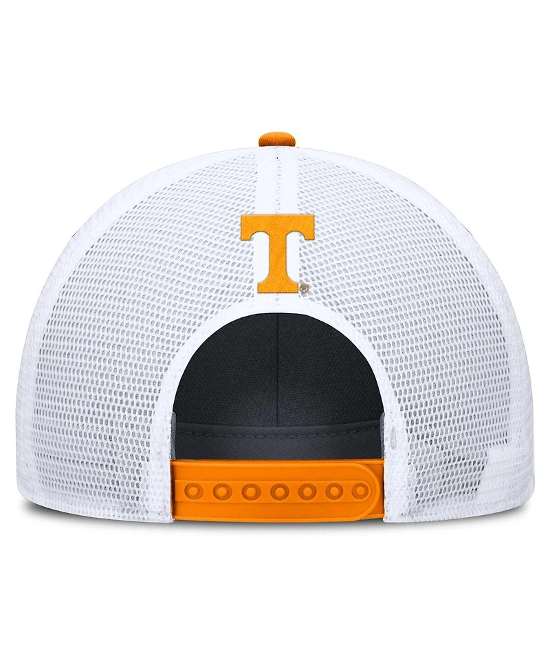 Nike Men's Tennessee Orange/White Tennessee Volunteers 2025 On-Field Rise Patch Trucker Adjustable Hat