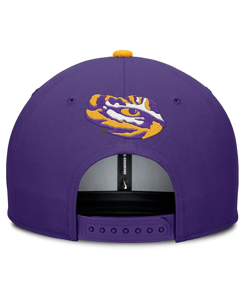 Nike Men's Purple Lsu Tigers 2025 On-Field Pro Performance Adjustable Hat