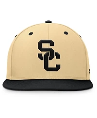 Fanatics Men's Khaki/Black Usc Trojans Balance Fitted Hat